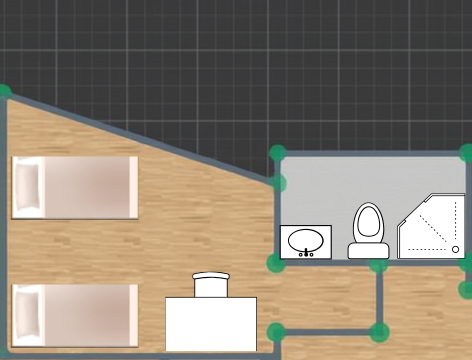 Habitación doble 2 para estudiantes Villaviciosa de Odón