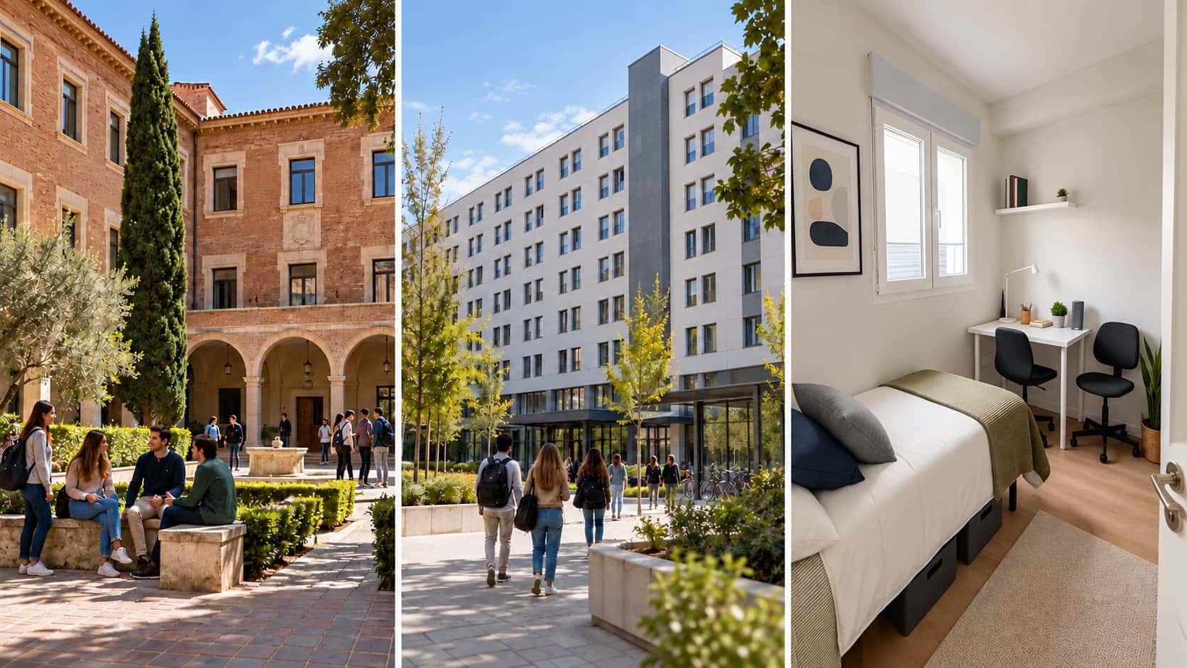 ¿qué servicios se incluyen en el alquiler de una habitación en una residencia de estudiantes?